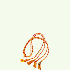 SHH BRAIDED DOUBLE HONOR CORD WITH SHH DANGLE CL